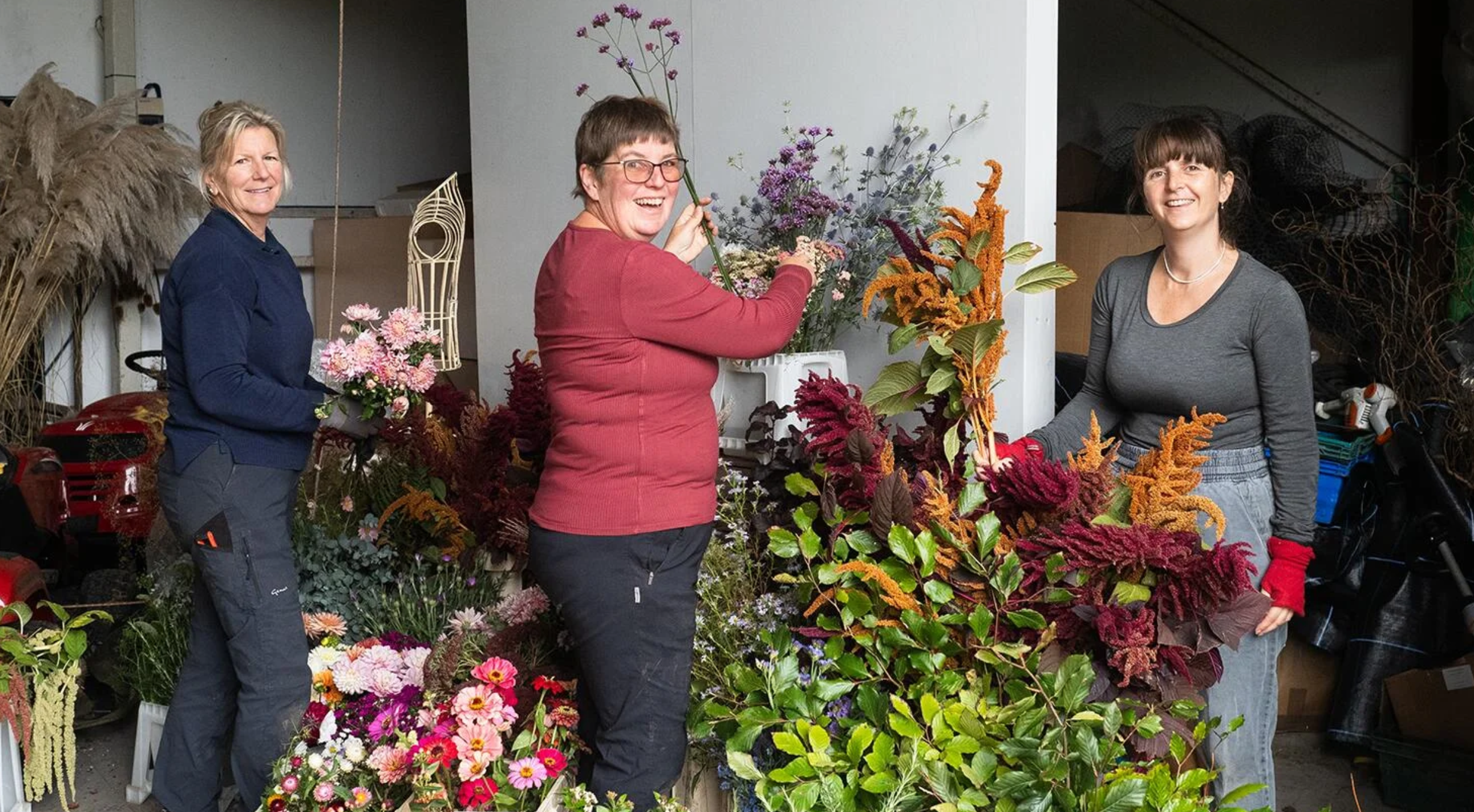 Claire Brown has created a flourishing flower farm called Plantpassion