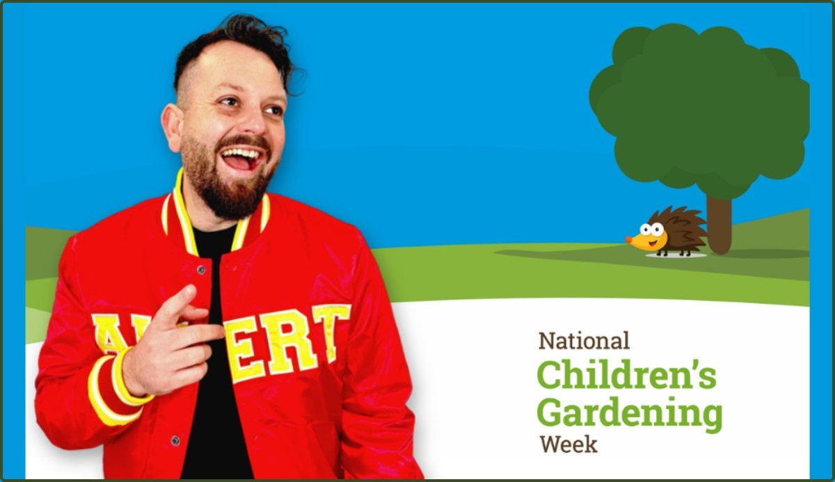 Lee Connelly Named Ambassador for Children's Gardening Week 2025
